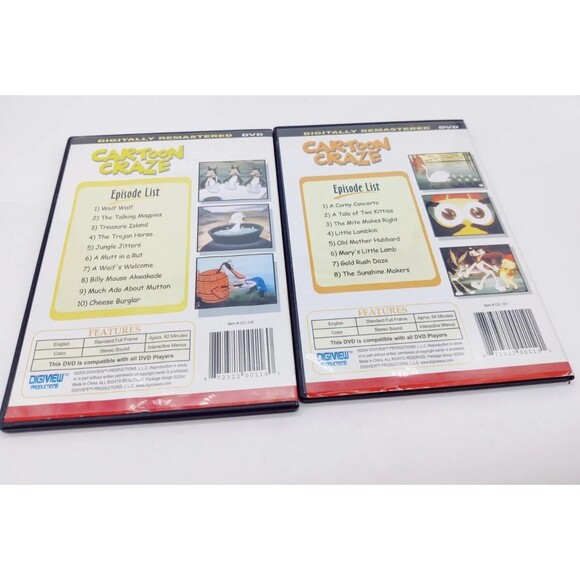 Cartoon Craze Presents Tweety Elmer A Corny Concerto, Mighty Mouse Heckle Jeckle - Picture 2 of 10